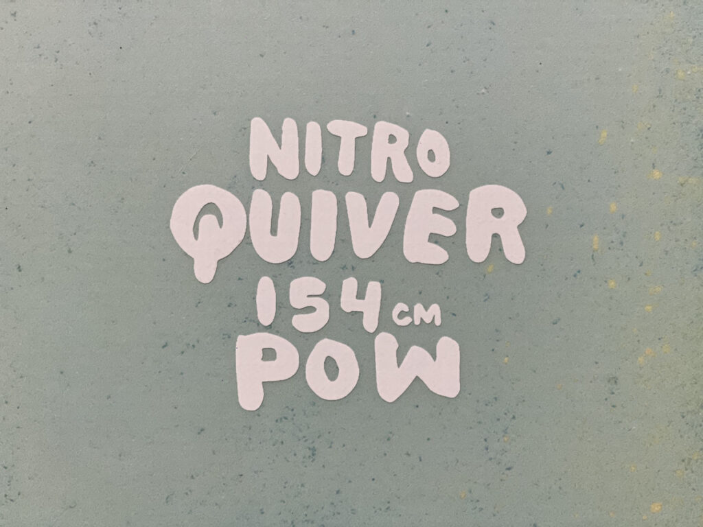 Nitro Quiver Pow 154